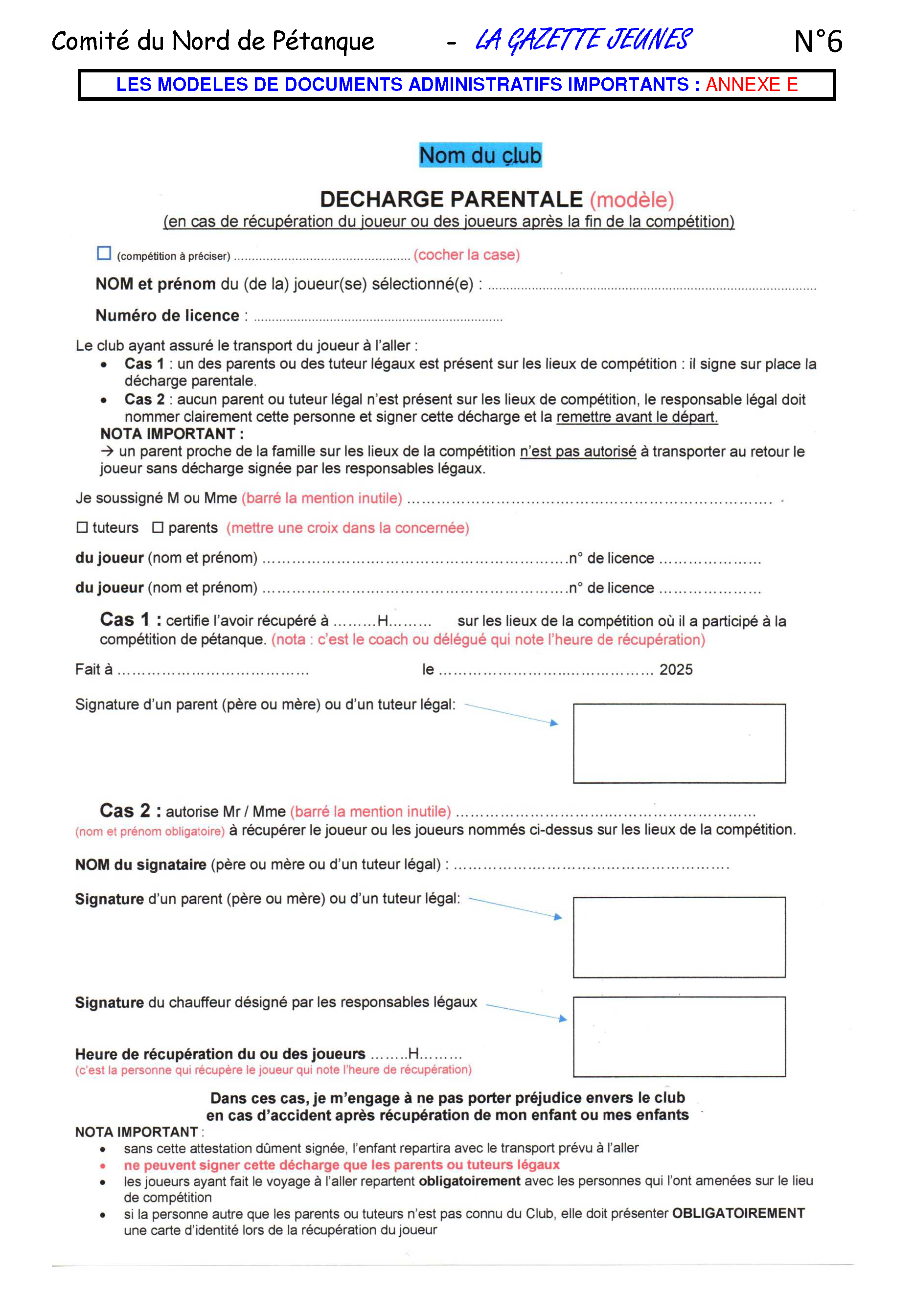 Gazette 6   EdP Docs adm Annexes Page 9