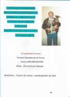 Hommage à Michel SALIN - Départemental X2 Vétérans - Pétanque Somainoise